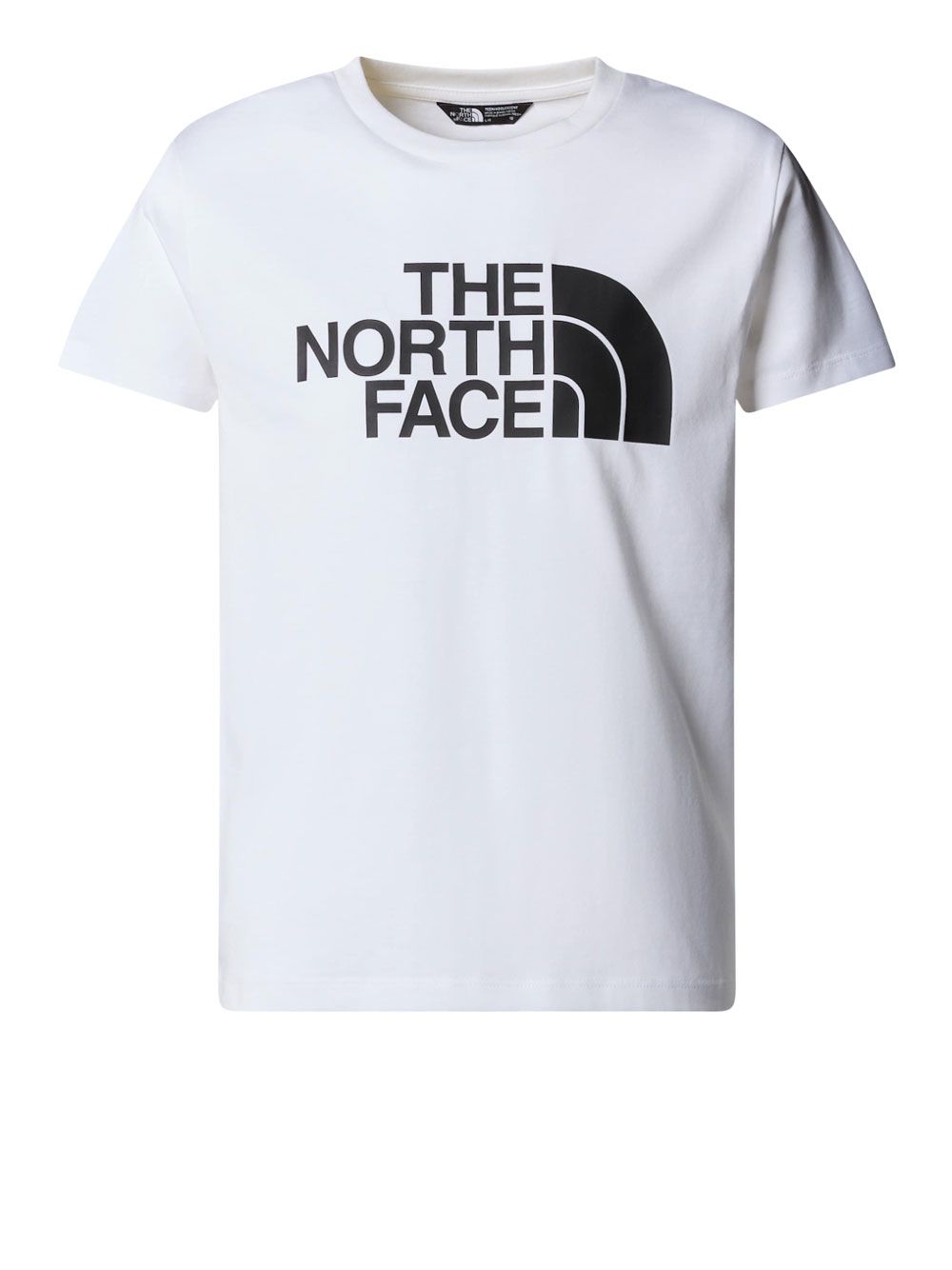 T-shirt The North Face TEEN EASY SS Unisex Bambino - Bianco
