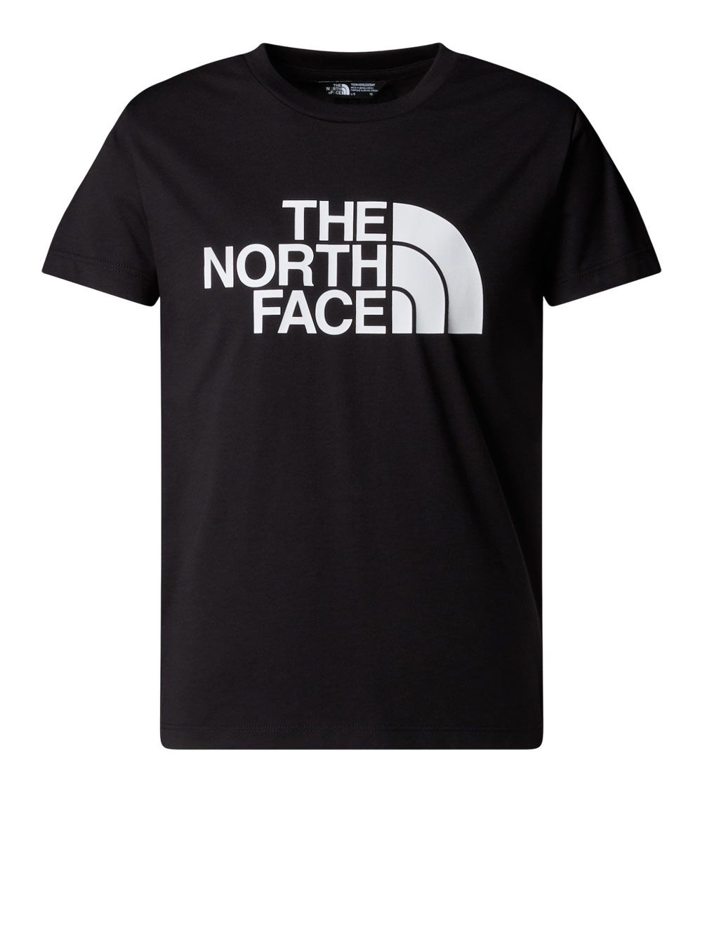 T-shirt The North Face TEEN EASY SS Unisex Bambino - Nero