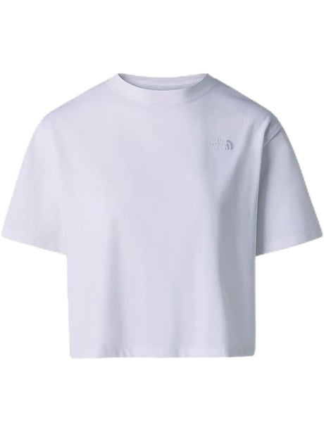 T-shirt The North Face EVOLUTION SIMPLE DOME CROP RLX SS Donna - Bianco