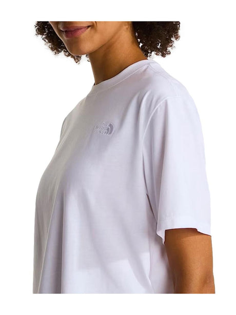 T-shirt The North Face EVOLUTION SIMPLE DOME CROP RLX SS Donna - Bianco