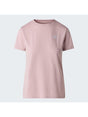 T-shirt The North Face EVOLUTION SIMPLE DOME SLIM Donna - Rosa