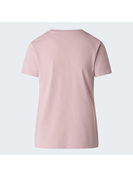 T-shirt The North Face EVOLUTION SIMPLE DOME SLIM Donna - Rosa