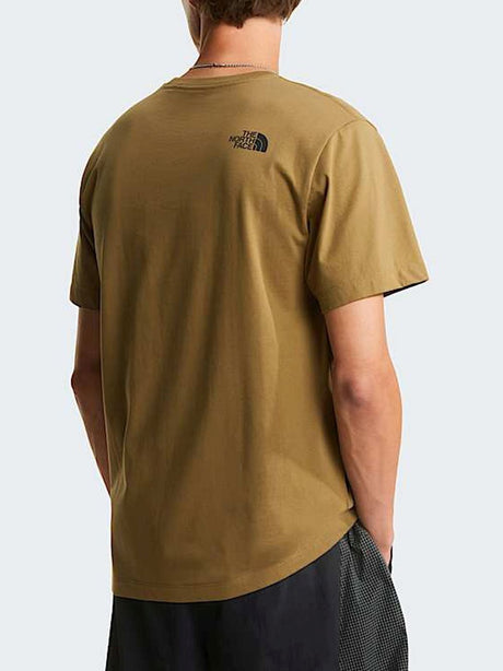 T-shirt The North Face EVOLUTION BOX HALF DOME REGULAR SHORT Uomo - Marrone