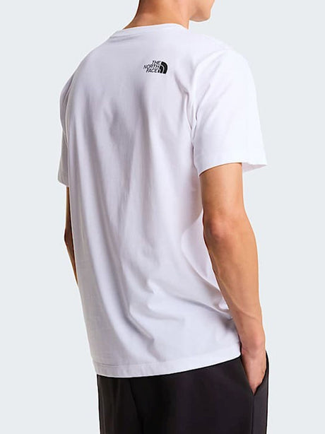 T-shirt The North Face EVOLUTION BOX HALF DOME REGULAR SHORT Uomo - Bianco