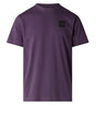 T-shirt The North Face EVOLUTION BOX HALF DOME REGULAR SHORT Uomo - Viola