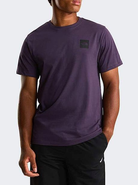 T-shirt The North Face EVOLUTION BOX HALF DOME REGULAR SHORT Uomo - Viola