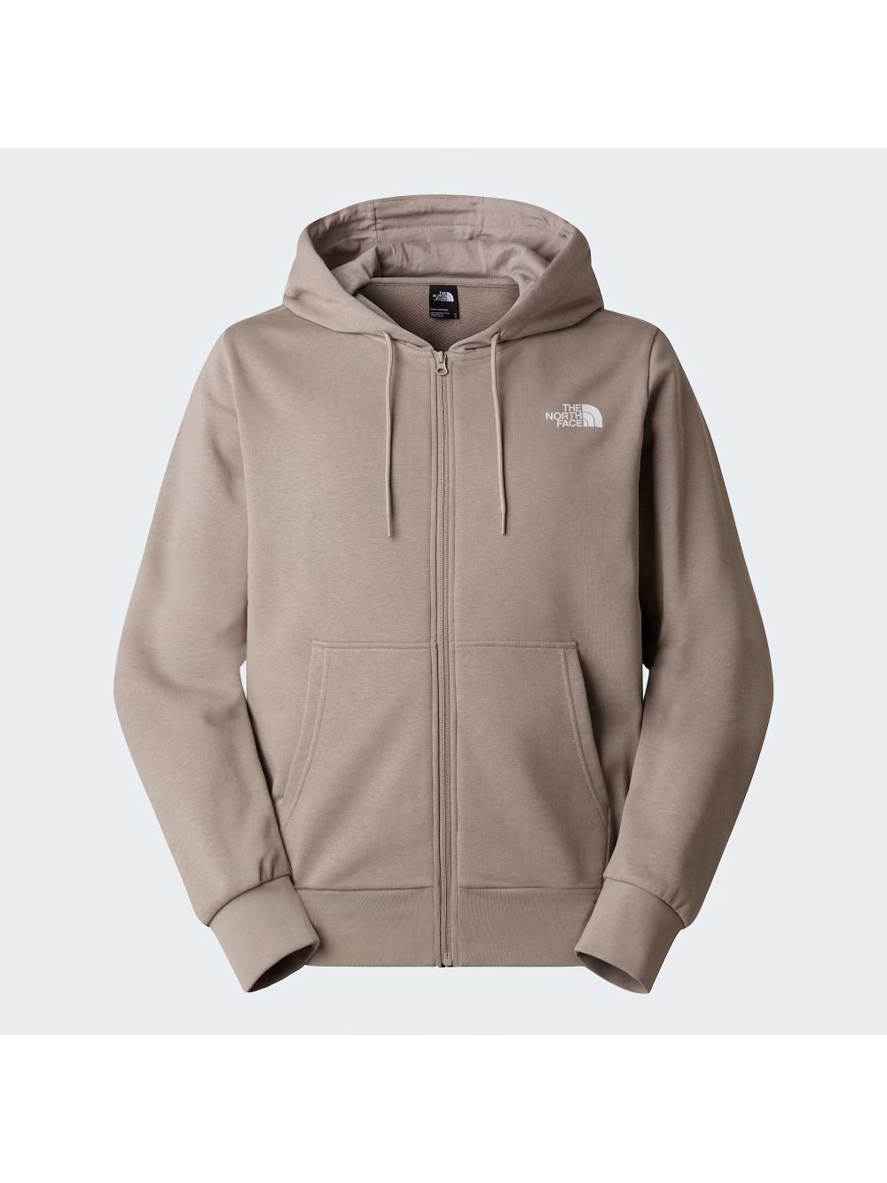 Felpa The North Face SIMPLE DOME LIGHT REGULAR FULL ZIP HOO Uomo - Beige