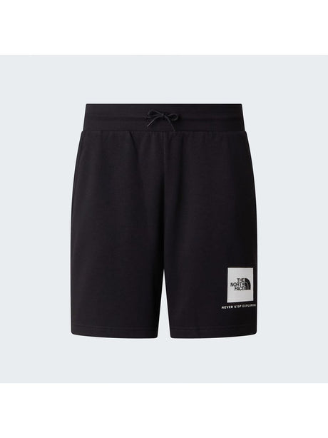 Pantaloncino Felpa The North Face BOX NSE LIGHT REGULAR SHORTS Uomo - Nero