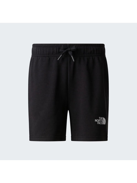 Pantaloncino Felpa The North Face TEEN SIMPLE DOME LIGHT REG SHORT Unisex Bambino - Nero