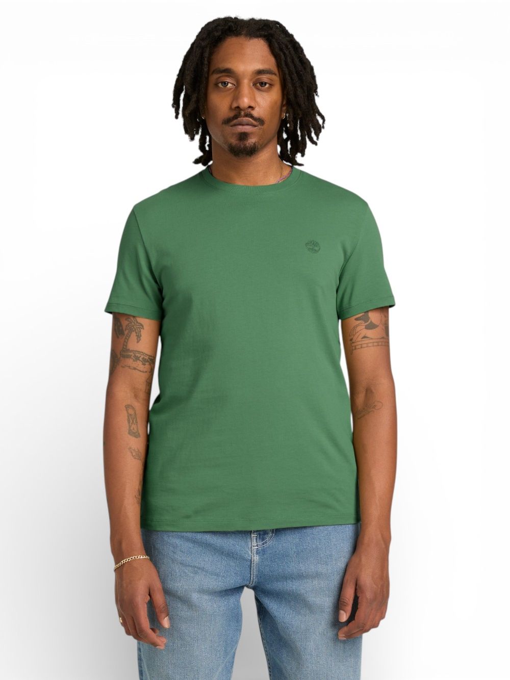 T-shirt Timberland Dunstan River Uomo - Verde