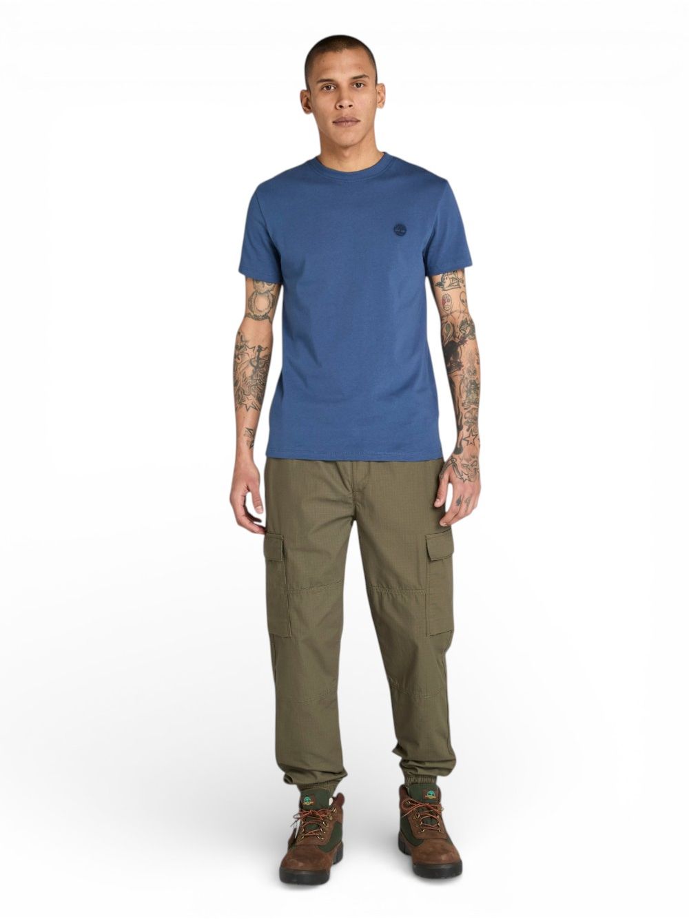 T-shirt Timberland Dunstan River Uomo - Blu