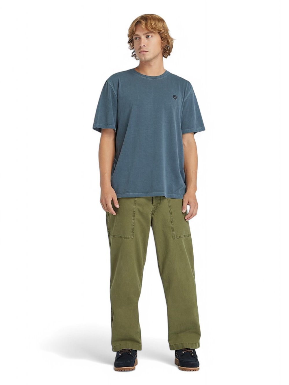T-shirt Timberland Dunstan River Uomo - Blu