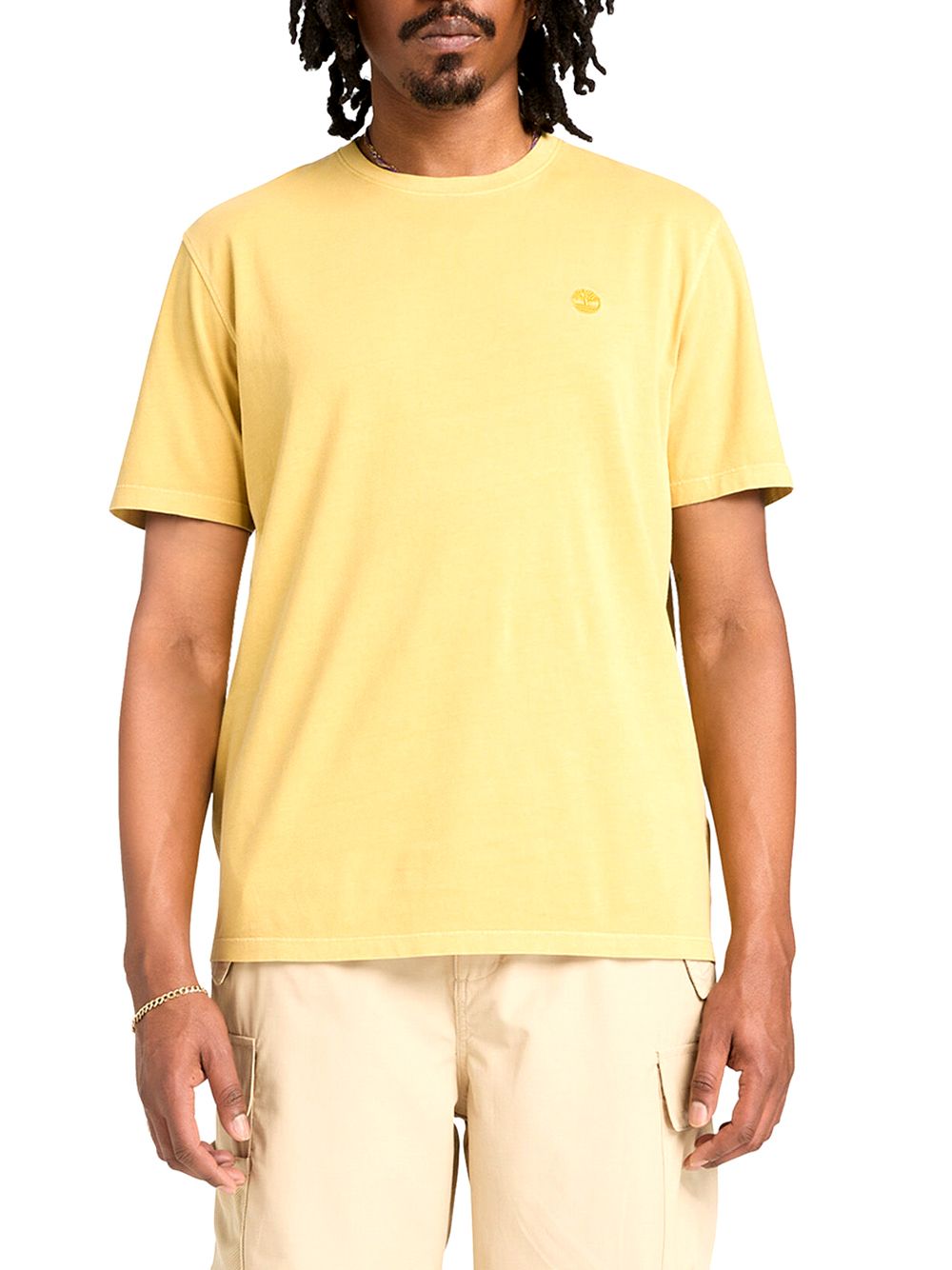 T-shirt Timberland Dunstan River Uomo - Giallo