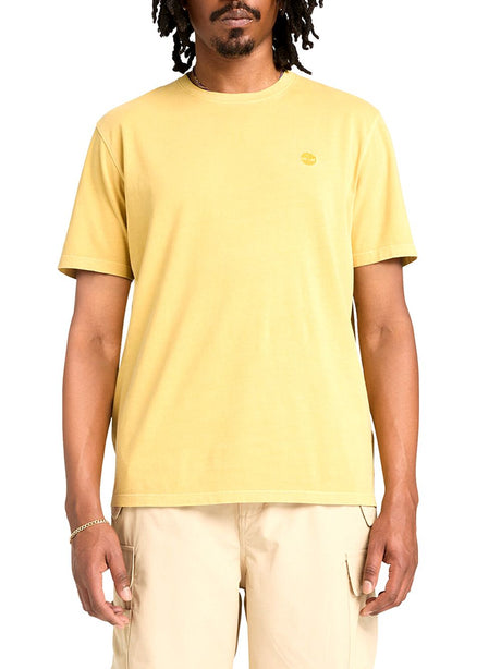 T-shirt Timberland Dunstan River Uomo - Giallo