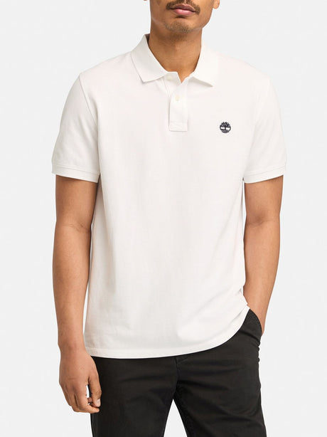 Polo Timberland Millers River Uomo - Bianco