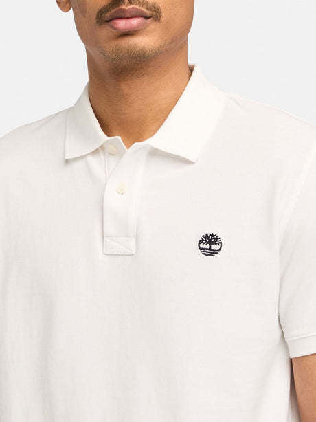 Polo Timberland Millers River Uomo - Bianco