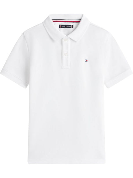 Polo Tommy Hilfiger Bambino - Bianco