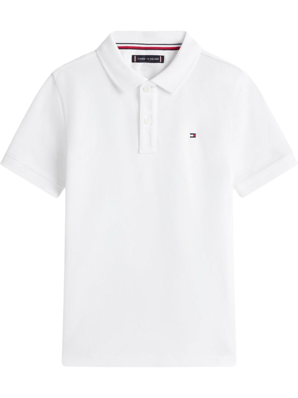 Polo Tommy Hilfiger Bambino - Bianco