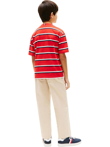 T-shirt Tommy Hilfiger Bambino - Rosso