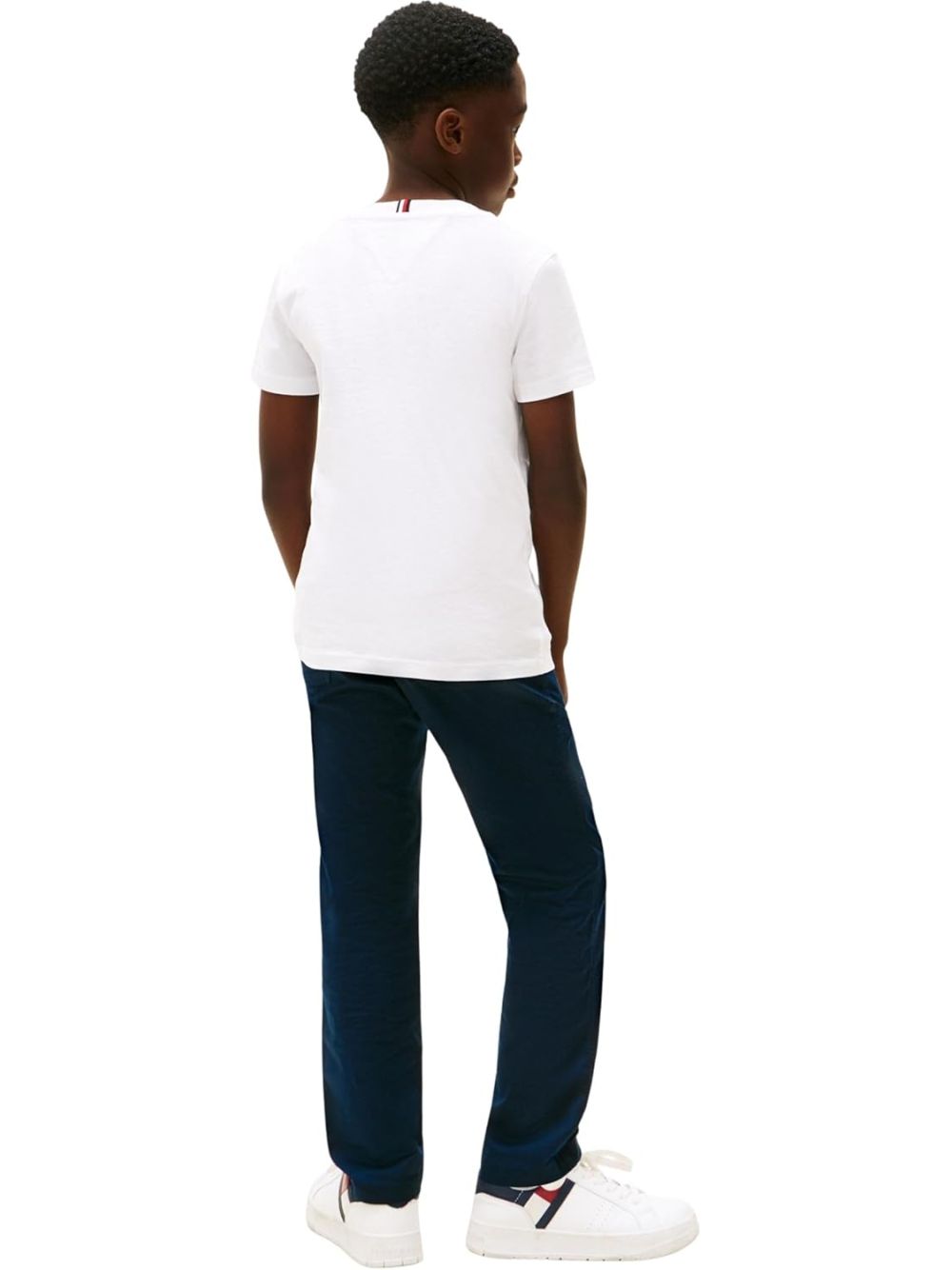 T-shirt Tommy Hilfiger Bambino - Bianco