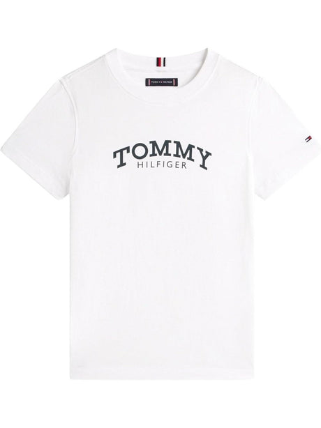 T-shirt Tommy Hilfiger Bambino - Bianco