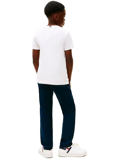 T-shirt Tommy Hilfiger Bambino - Bianco