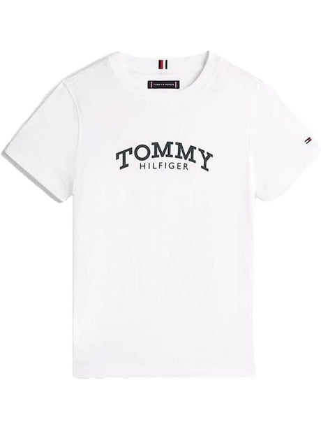 T-shirt Tommy Hilfiger Bambino - Bianco