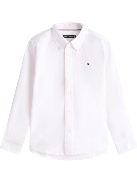 Camicia Tommy Hilfiger Bambino - Bianco