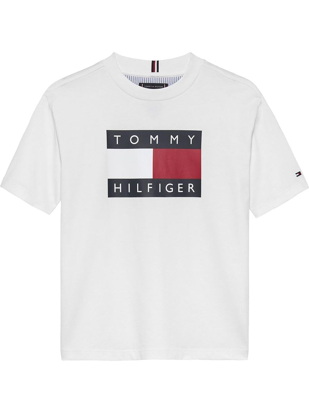 T-shirt Tommy Hilfiger Bambino - Bianco