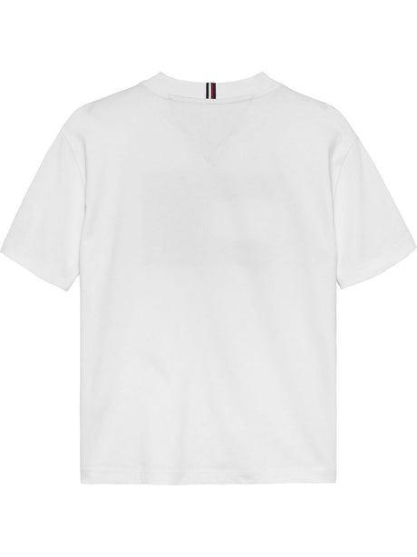 T-shirt Tommy Hilfiger Bambino - Bianco
