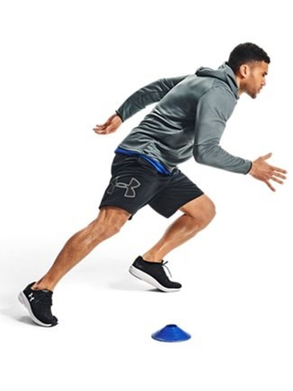 Pantaloncino Sportivo Under Armour UA TECH GRAPHIC Uomo - Nero