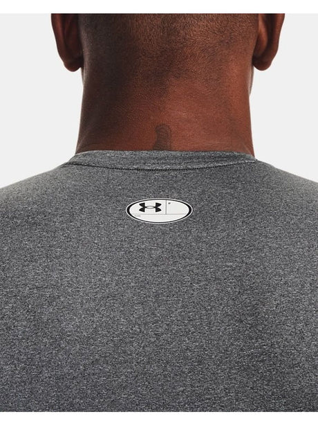 Canottiera Sportiva Under Armour HeatGear Compression Uomo - Grigio