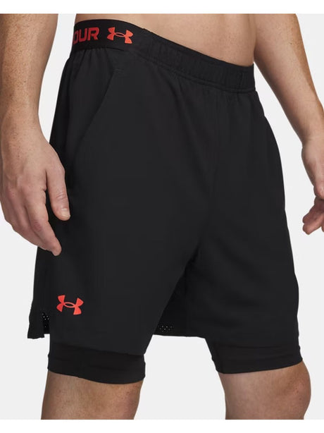 Pantaloncino Sportivo Under Armour UA Vanish Woven Uomo - Nero