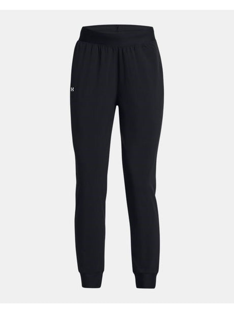 Pantalone Sportivo Under Armour UA RIVAL HI RISE WOVEN Donna - Nero