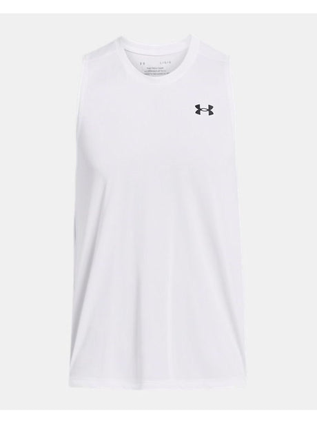 Canottiera Sportiva Under Armour UA TECH Uomo - Bianco