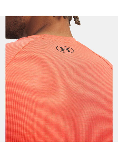 T-shirt Sportiva Under Armour UA Tech Textured Uomo - Arancione