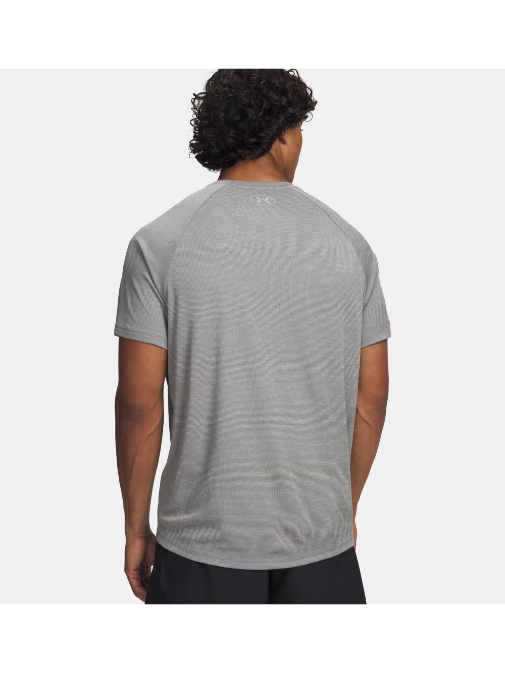 T-shirt Sportiva Under Armour UA Tech Textured Uomo - Grigio