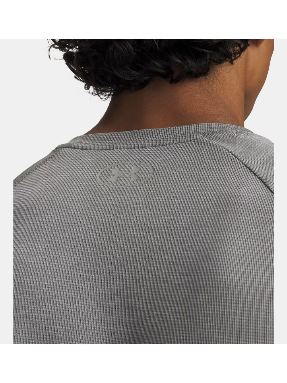 T-shirt Sportiva Under Armour UA Tech Textured Uomo - Grigio