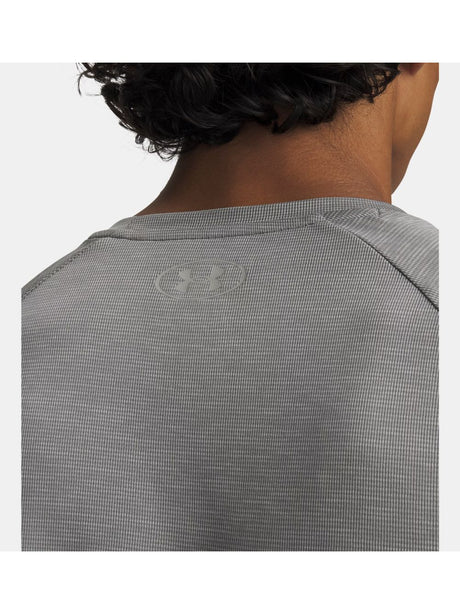T-shirt Sportiva Under Armour UA Tech Textured Uomo - Grigio