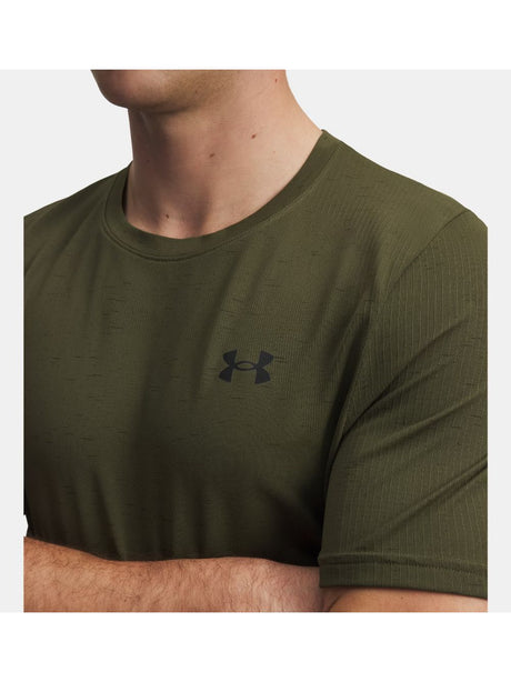 T-shirt Sportiva Under Armour UA Vanish Seamless Uomo - Verde
