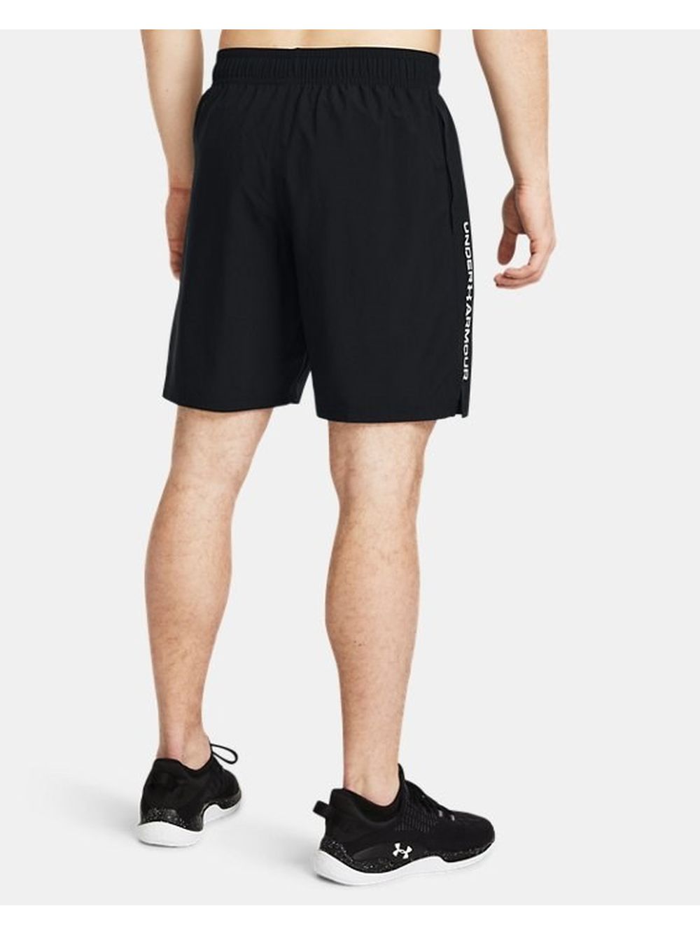 Pantaloncino Sportivo Under Armour UA TECH WOVEN WORDMARK Uomo - Nero