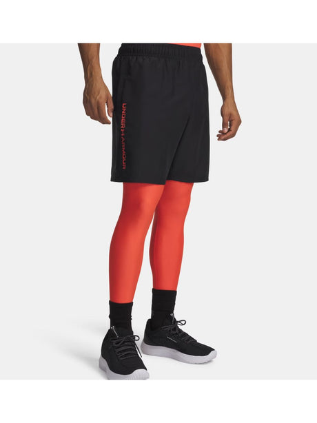 Pantaloncino Sportivo Under Armour UA TECH WOVEN WORDMARK Uomo - Nero