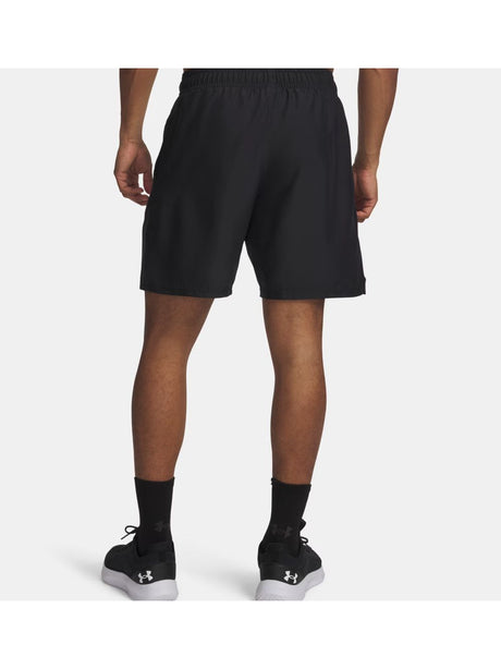 Pantaloncino Sportivo Under Armour UA TECH WOVEN WORDMARK Uomo - Nero