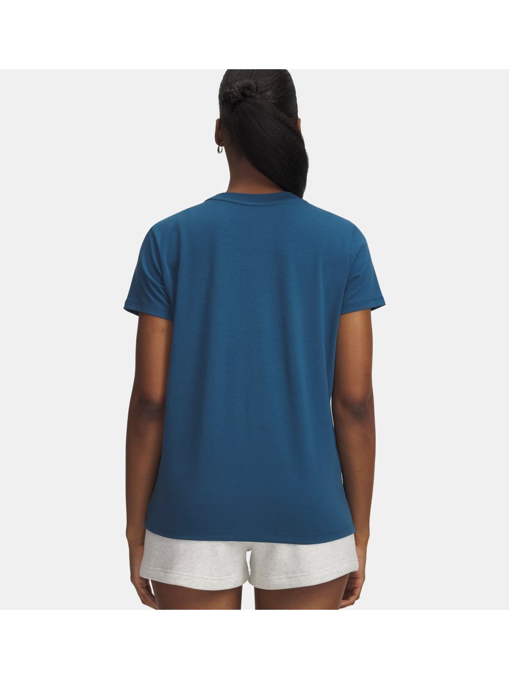 T-shirt Sportiva Under Armour UA Rival Core Donna - Blu
