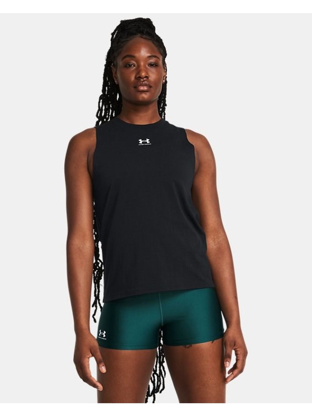 Canottiera Sportiva Under Armour UA Rival Donna - Nero