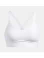 Top Sportivo Under Armour UA Infinity 2.0 Mid Donna - Bianco