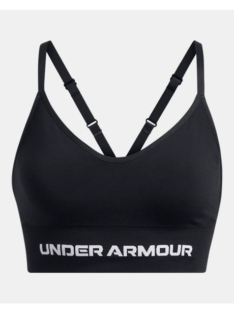 Top Sportivo Under Armour UA Vanish Seamless Low Donna - Nero