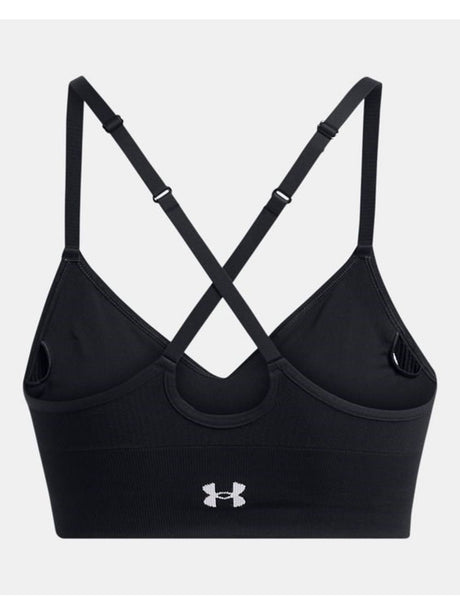 Top Sportivo Under Armour UA Vanish Seamless Low Donna - Nero