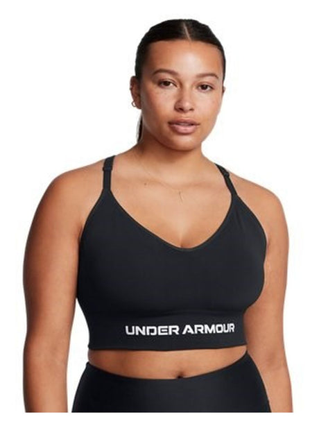 Top Sportivo Under Armour UA Vanish Seamless Low Donna - Nero