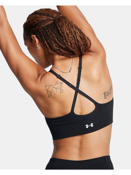 Top Sportivo Under Armour UA Vanish Seamless Low Donna - Nero